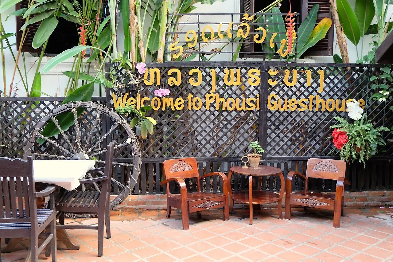 *** Penzion Phousi Guesthouse Luang Prabang Laos